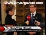 Davutoğlu Nepal'de