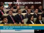 Erdoğan Kaymakamları Kabul Etti