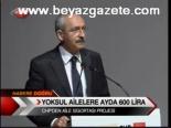 Yoksul Ailelere Ayda 600 Lira