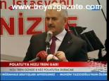 Polatlı'ya Hızlı Tren Garı