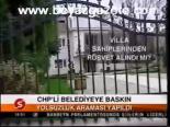 Chp'li Belediyeye Baskın