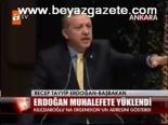 Erdoğan Muhalefete Yüklendi