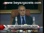 2001 Krizinin Yıldönümü Öncesi