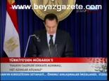 Türkiye'den Mübarek'e