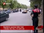 Trafikte Alkole İzin Yok