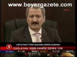 Çağlayan: Aşırı Paniğe Gerek Yok