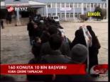 160 Konuta 10 Bin Başvuru