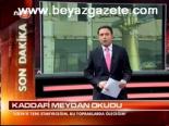 Kaddafi Meydan Okudu