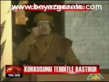 Korkusunu Tehditle Bastırdı