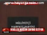 Vekiller Makam Şoförü İstiyor