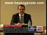 Yargıya Yeni Üyeler