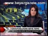 Davutoğlu'dan Ab'ye Tepki