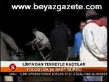 Libya'dan Tekneyle Kaçtılar
