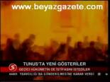Tunus'ta Yeni Gösteriler