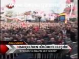 Bahçeli'den Hükümete Eleştiri