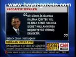 Obama: Kaddafi Gitmeli
