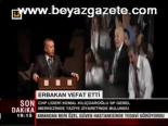Erdoğan'dan Erbakan Mesajı