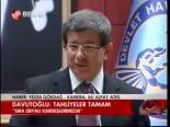 Davutoğlu: Tahliyeler Tamam