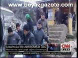 Sakarya'da Bir Kadın Donarak Öldü