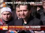 Fatih Erbakan'dan Teşekkür