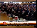 Erdoğan Almanya'da Konuştu