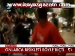 Onlarca Bisikleti Böyle Biçti