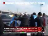 Unkapanı Köprüsü'nde Protesto