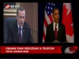 Obama'dan Erdoğan'a Telefon