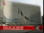 Bağış'tan Ab Mektubu