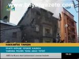 Hakkari'de Yangın