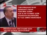 Erdoğan Kktc'deki Eyleme Kızdı