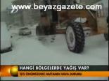 Hangi Bölgelerde Yağış Var?