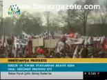 Sırbistan'a Protesto