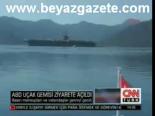 Abd Uçak Gemisi Ziyarete Açıldı