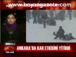 Ankara'da Kar Etkisini Yitirdi
