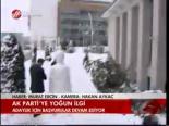 Ak Parti'ye Yoğun İlgi