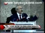 Chp Seçim Çalışmalarını Başlattı