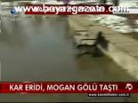 Kar Eridi, Mogan Gölü Taştı