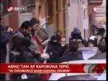 Arınç'tan Ap Raporuna Tepki