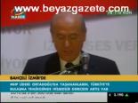 Bahçeli İzmir'de