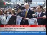 Gazetecilerden Protesto Eylemi