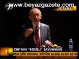 Chp'nin Bedelli Savunması