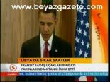 Obama'dan Libya Açıklaması (libya Fransa)