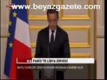 Paris'te Libya Zirvesi (libya Fransa)