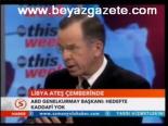 Abd Genelkurmay Başkanı: Hedefte Kaddafi Yok