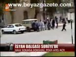 İsyan Dalgası Suriye'de
