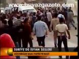 İsyan Ateşi Suriye'yi Sardı
