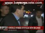 Otobüs İkiye Bölündü