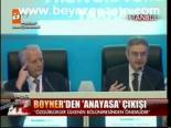 Boyner'den Anayasa Çıkışı