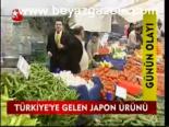 Türkiye'ye Gelen Japon Ürünü